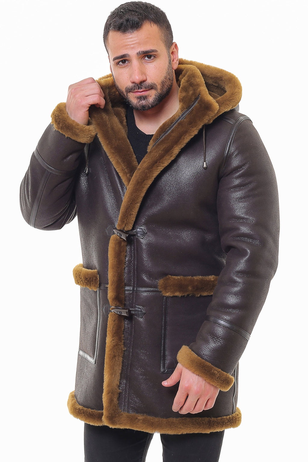 Calvin Sheepskin Shearling Jacket