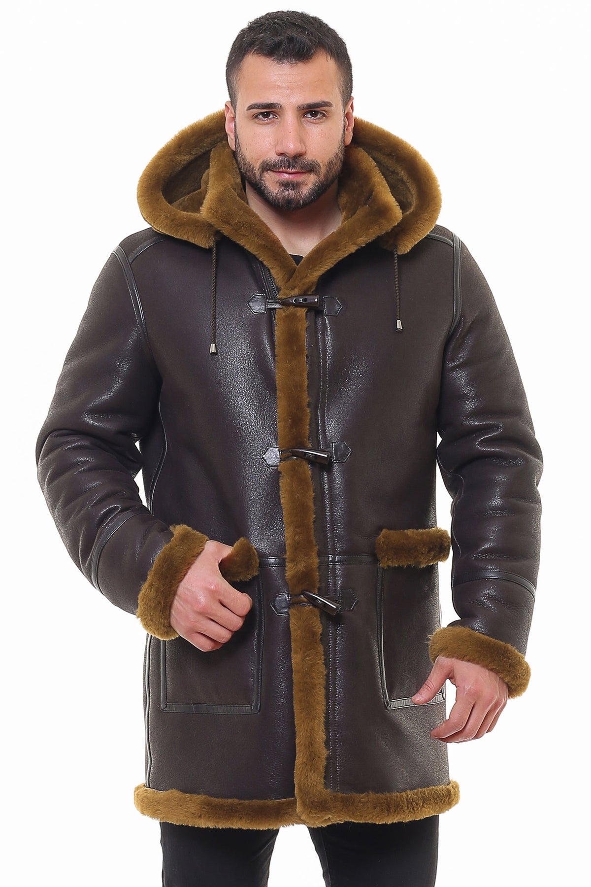 Calvin Sheepskin Shearling Jacket