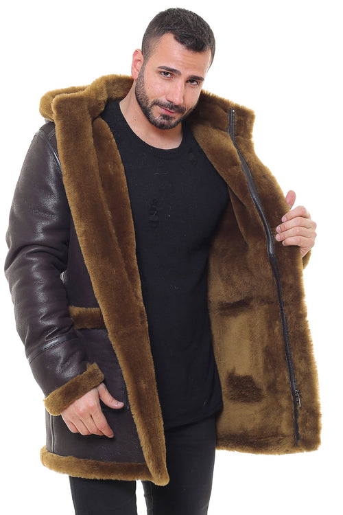 Calvin Sheepskin Shearling Jacket