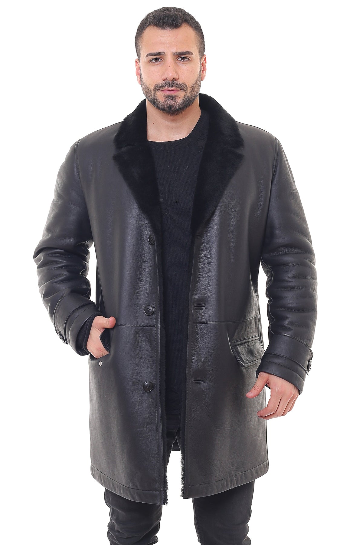 Miles Sheepskin Shearling Jacket